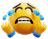 emoticon chorando